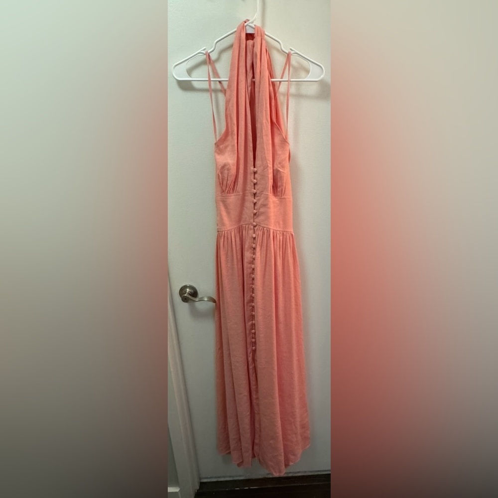 NWT Cult Gaia Ozia Linen Blend Dress - Picture 6 of 7